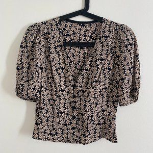Reformation - Floral Top - 0